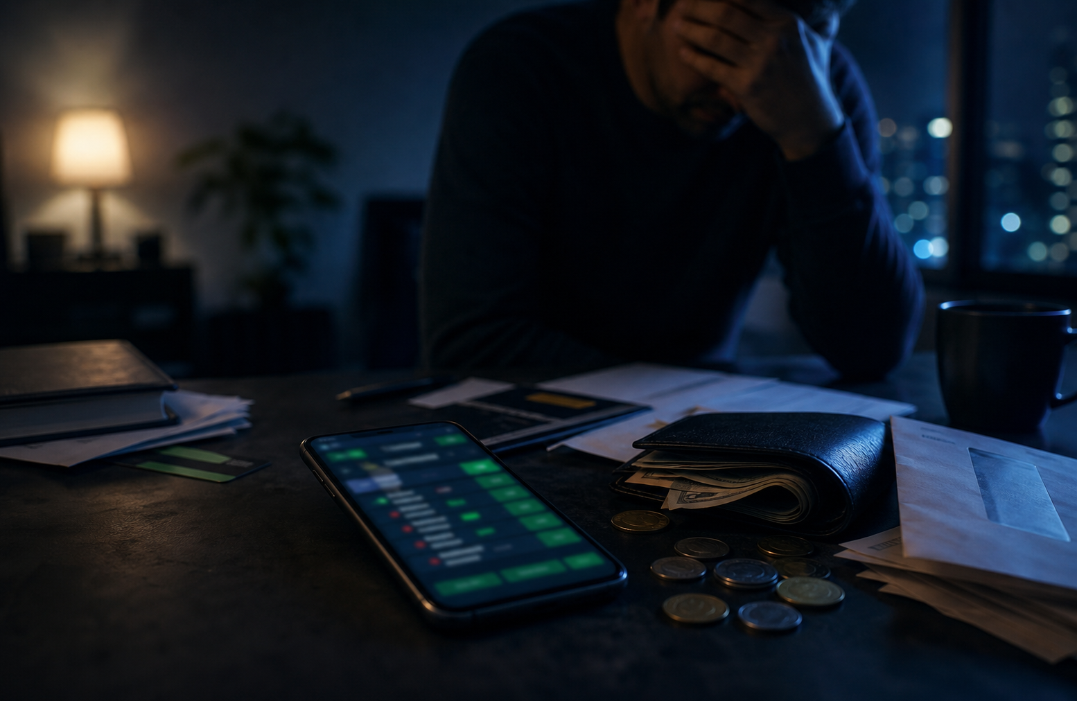 Imagen directa sobre apuestas, deuda y perdida de control